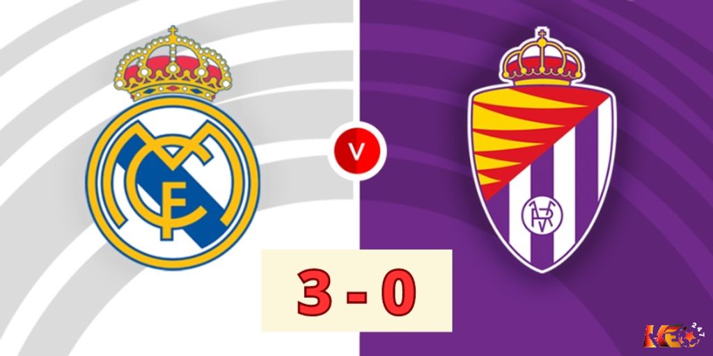 Real Madrid thắng 3-0 trước Real Valladolid | Keolive247