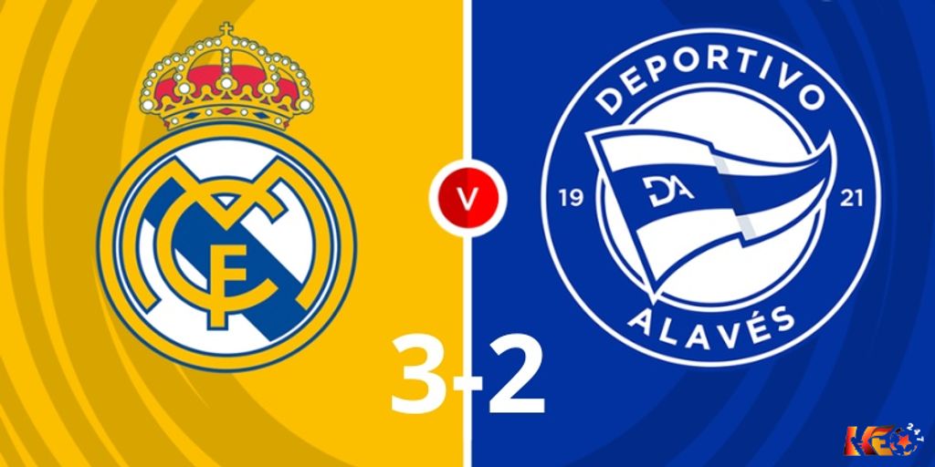 Real Madrid thắng Alaves 3-2 ở vòng 7 La Liga 24/25 | Keolive247