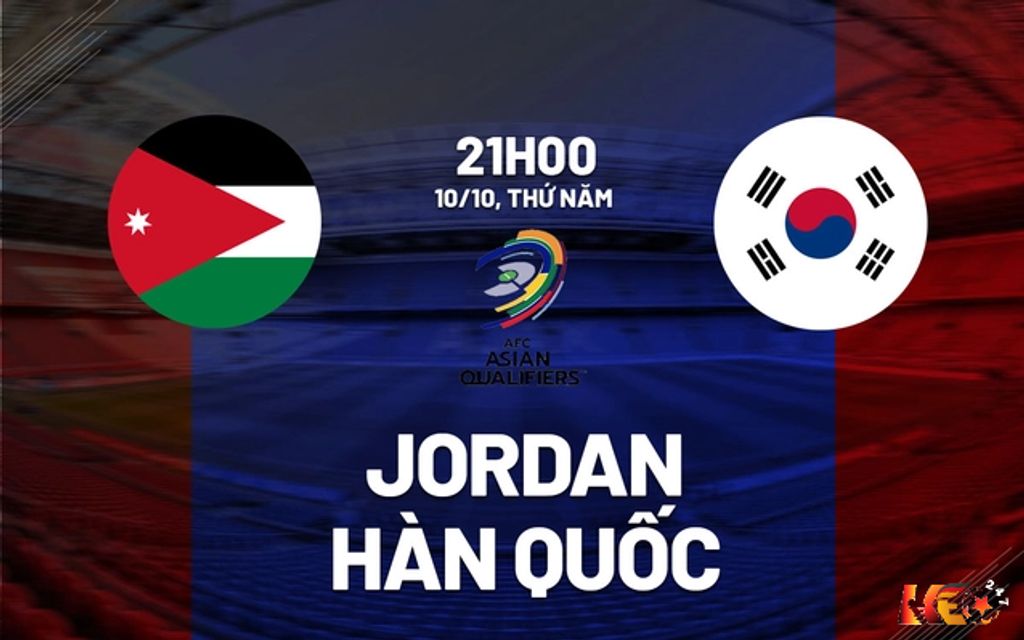 Jordan vs Hàn Quốc. | Keolive247