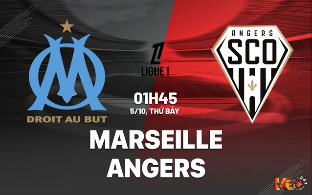 Marseille vs Angers. | Keolive247