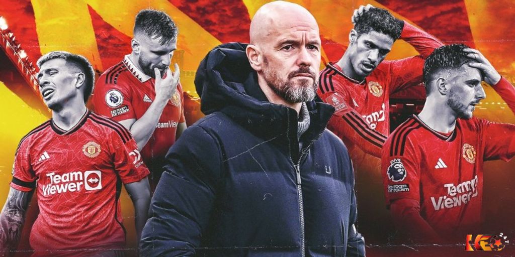 Man United đang trải qua chuỗi ngày khủng hoảng dưới thời Erik ten Hag | Keolive247