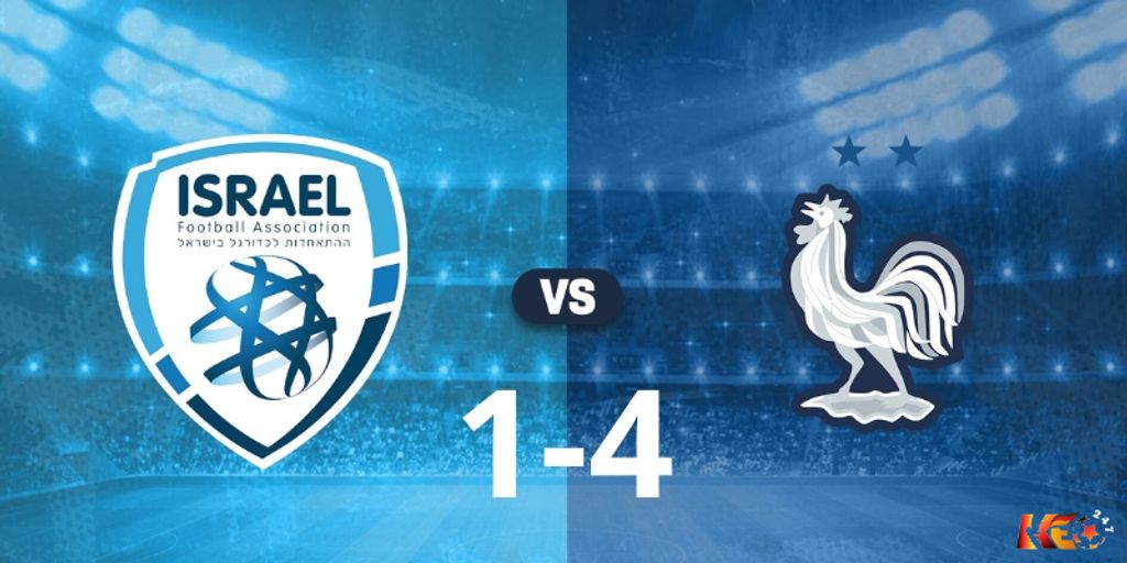 Israel thua 1-4 trước Pháp tại lượt trận thứ ba của Nations League mùa này | Keolive247