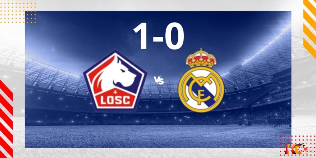 Lille thắng 1-0 trước Real Madrid tại vòng bảng C1 24/25 | Keolive247