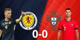 lich thi dau - ket qua bong da - kqbd - bxh - Bồ Đào Nha hoà Scotland 0-0: Ronaldo cũng không cứu được thế trận bế tắc 