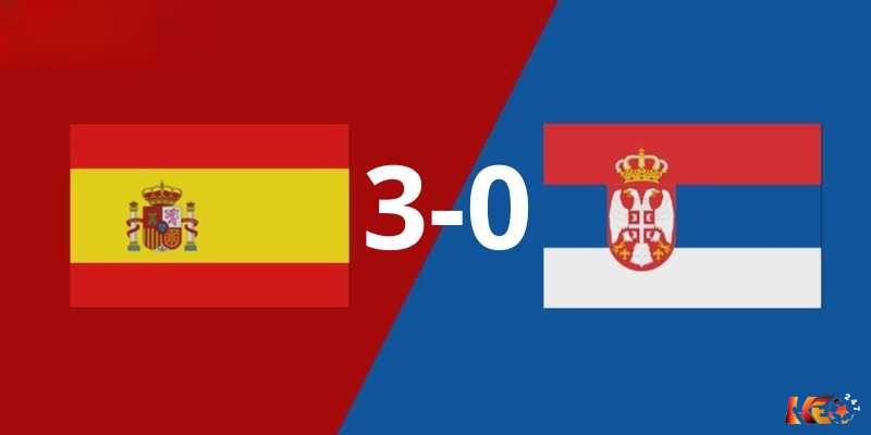 Tây Ban Nha thắng Serbia 3-0 ở Vòng bảng Nations League 24-25 | Keolive247