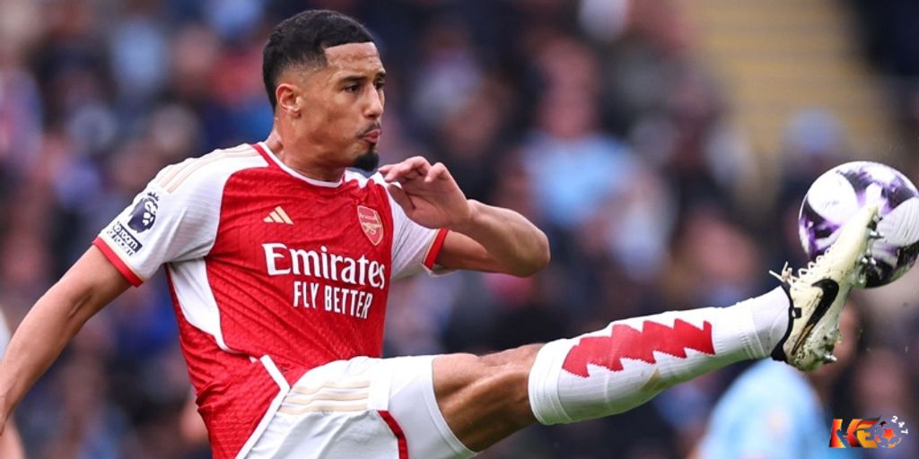 William Saliba thi đấu cực kỳ nổi bật dưới màu áo của Arsenal  | Keolive247