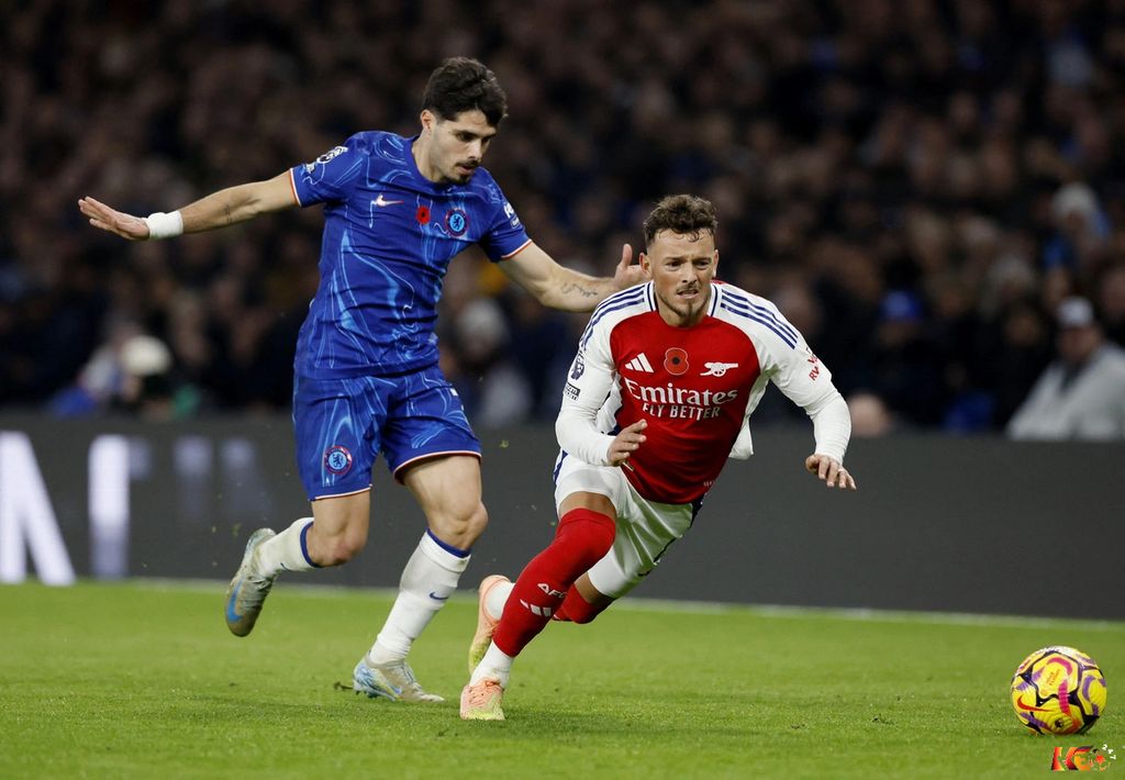 Arsenal đã để Chelsea cầm hòa 1-1 trong lượt đấu vừa qua. | Keolive247