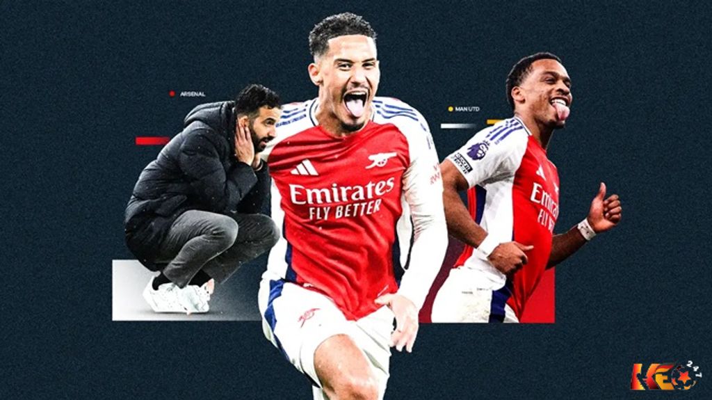 Ruben Amorim bất lực trước vũ khí phạt góc của Arsenal | Keolive247