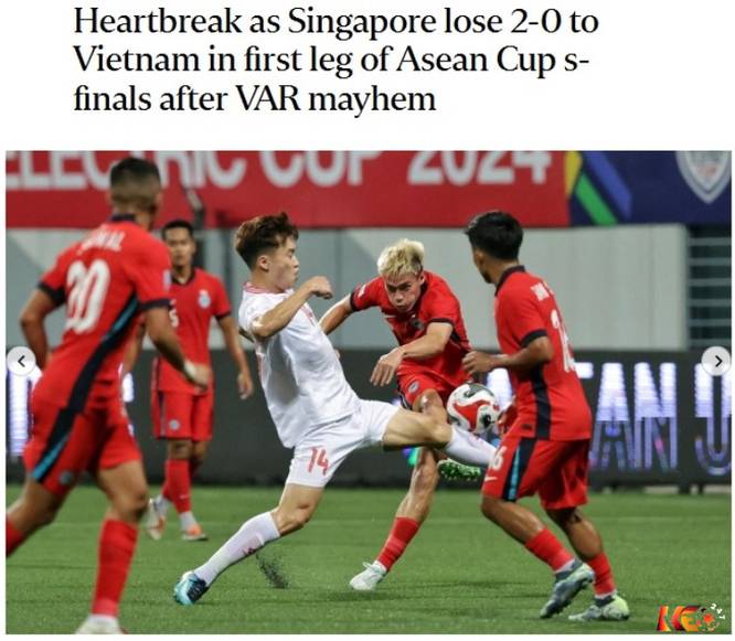 Tờ The Straits Times của Singapore tố trọng tài cướp phạt đền của đội nhà | Keolive247