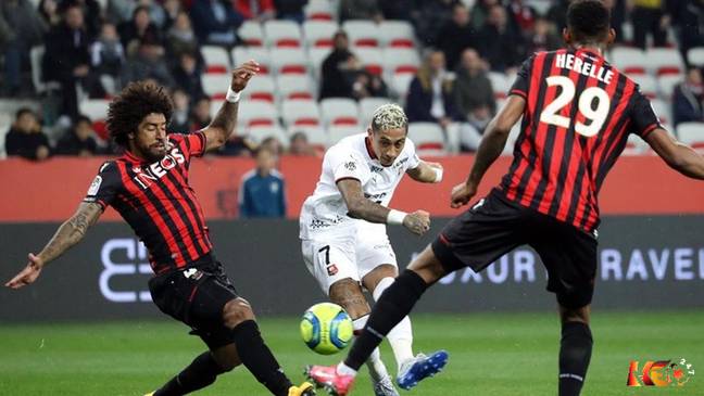 Nice vs Rennes. | Keolive247